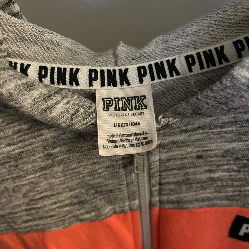 Victorias Secret Pink full zip hoodie